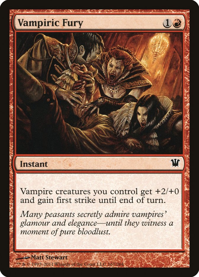 Vampiric Fury [Innistrad] | PLUS EV GAMES 