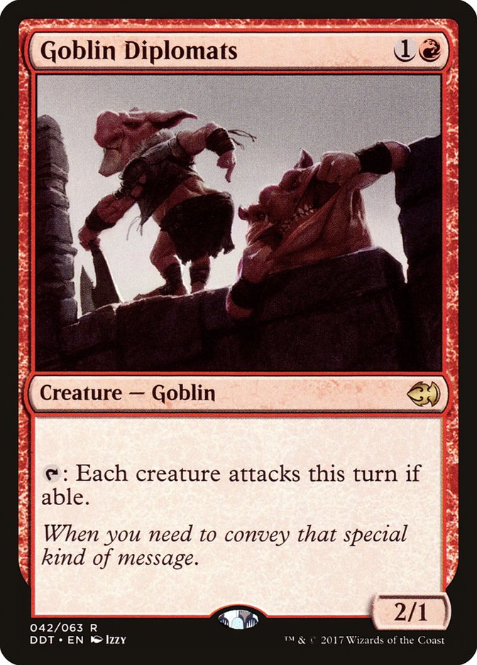 Goblin Diplomats [Duel Decks: Merfolk vs. Goblins] | PLUS EV GAMES 