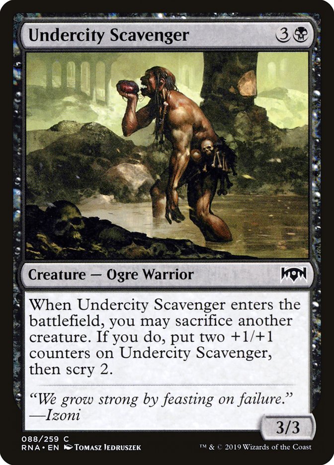 Undercity Scavenger [Ravnica Allegiance] | PLUS EV GAMES 