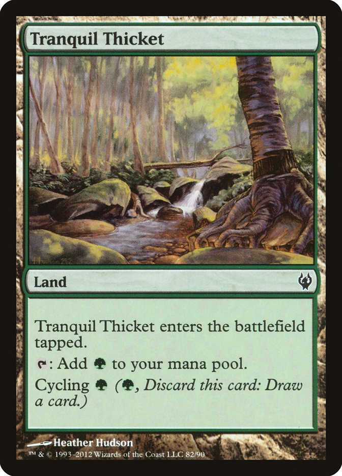 Tranquil Thicket [Duel Decks: Izzet vs. Golgari] | PLUS EV GAMES 