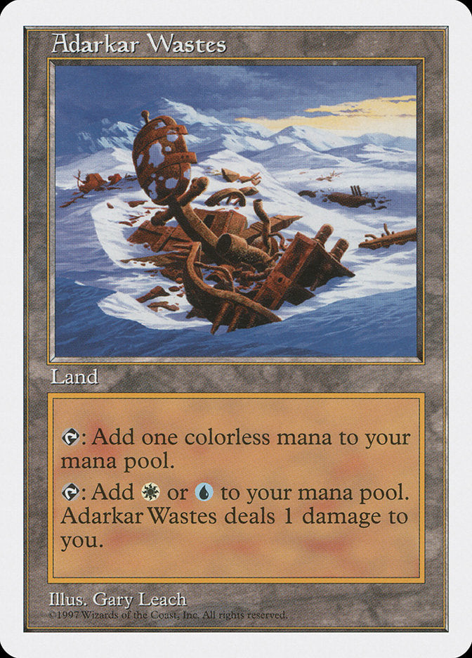 Adarkar Wastes [Fifth Edition] | PLUS EV GAMES 