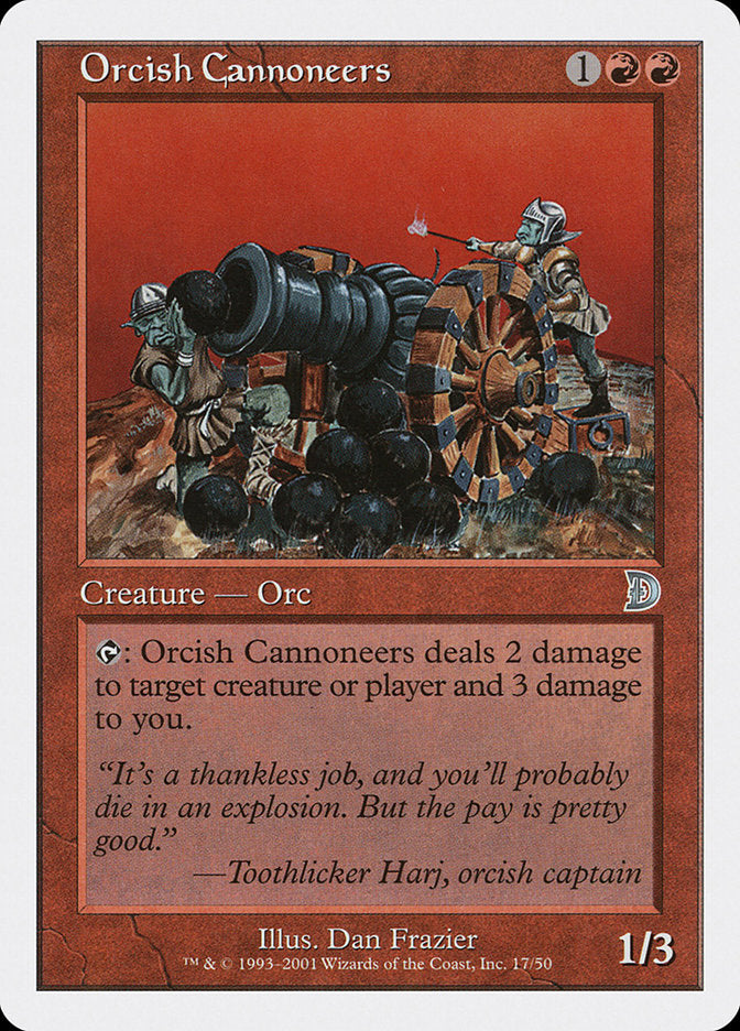 Orcish Cannoneers [Deckmasters] | PLUS EV GAMES 