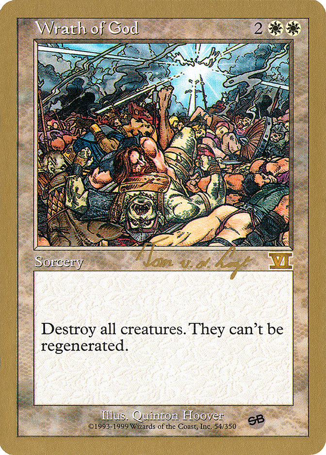 Wrath of God (Tom van de Logt) (SB) [World Championship Decks 2000] | PLUS EV GAMES 