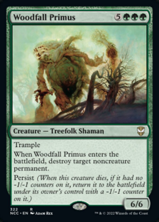 Woodfall Primus [Streets of New Capenna Commander] | PLUS EV GAMES 