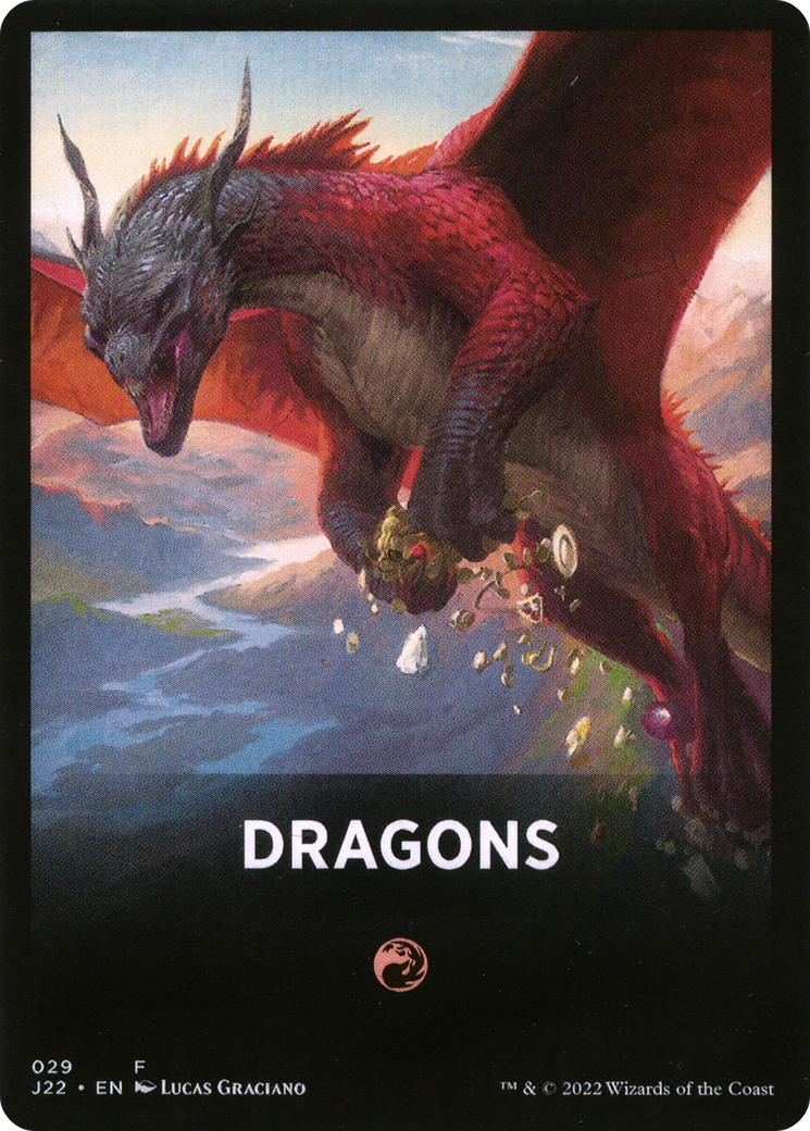 Dragons Theme Card [Jumpstart 2022 Front Cards] | PLUS EV GAMES 