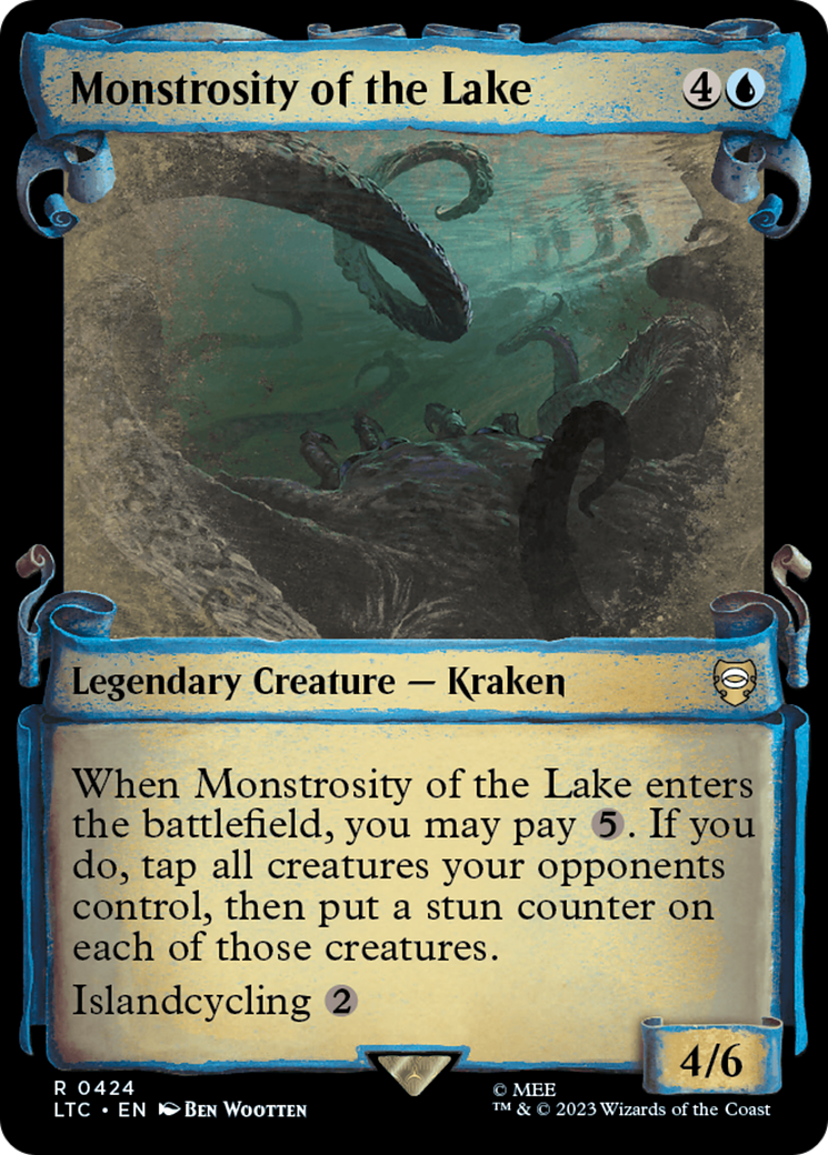 Monstrosity of the Lake [The Lord of the Rings: Tales of Middle-Earth Commander Showcase Scrolls] | PLUS EV GAMES 