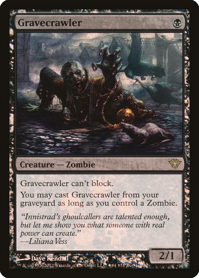 Gravecrawler (Buy-A-Box) [Dark Ascension Promos] | PLUS EV GAMES 