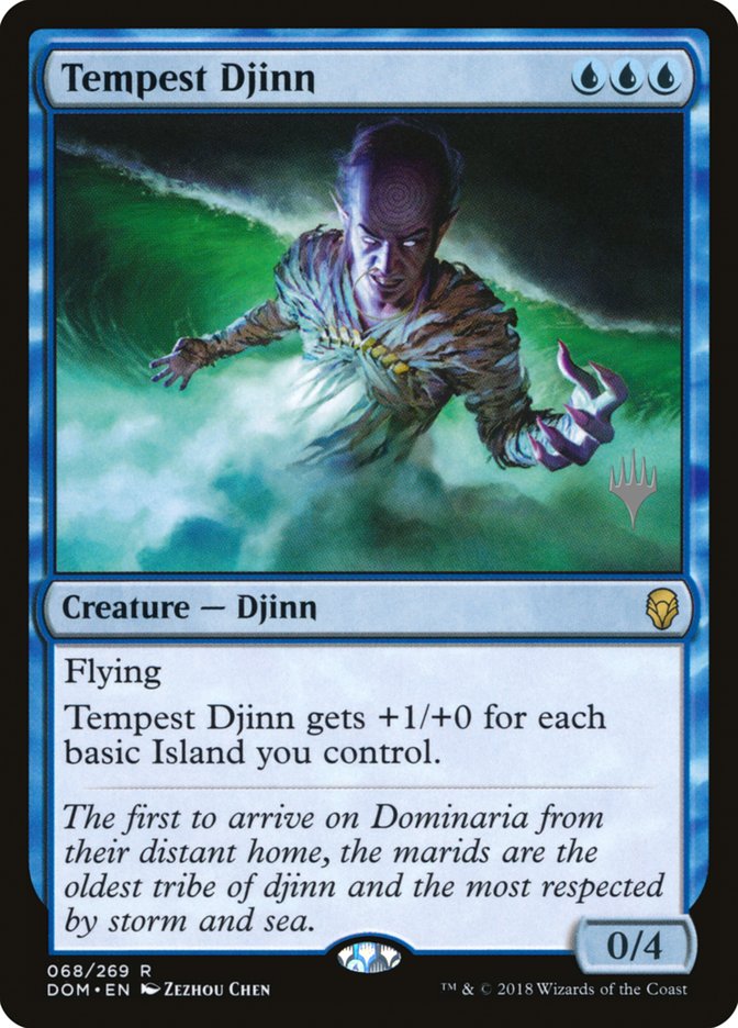 Tempest Djinn (Promo Pack) [Dominaria Promos] | PLUS EV GAMES 