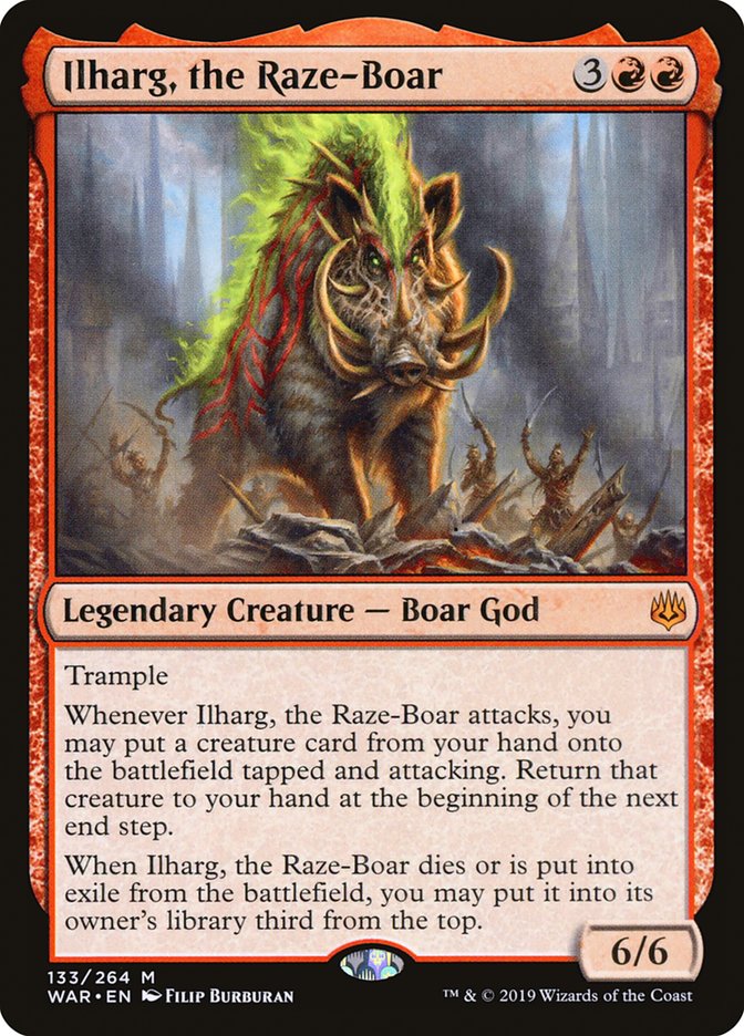 Ilharg, the Raze-Boar [War of the Spark] | PLUS EV GAMES 