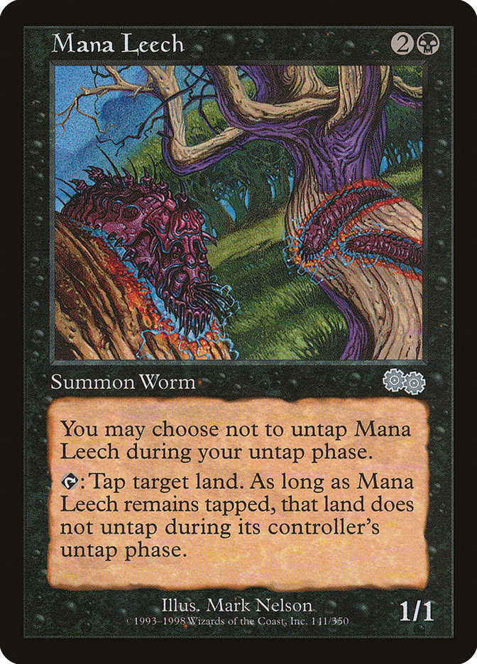 Mana Leech [Urza's Saga] | PLUS EV GAMES 