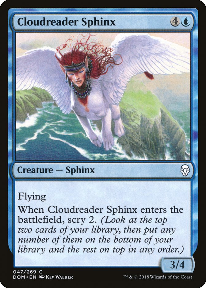 Cloudreader Sphinx [Dominaria] | PLUS EV GAMES 