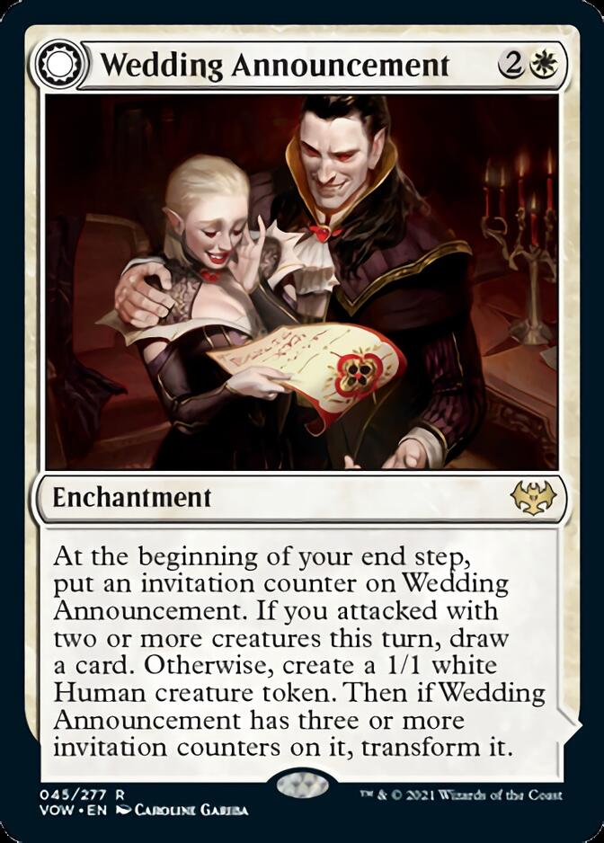 Wedding Announcement // Wedding Festivity [Innistrad: Crimson Vow] | PLUS EV GAMES 