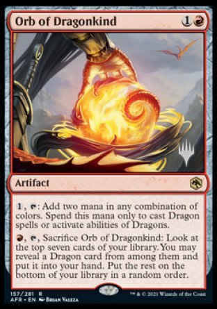 Orb of Dragonkind (Promo Pack) [Dungeons & Dragons: Adventures in the Forgotten Realms Promos] | PLUS EV GAMES 