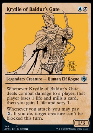 Krydle of Baldur's Gate (Showcase) [Dungeons & Dragons: Adventures in the Forgotten Realms] | PLUS EV GAMES 