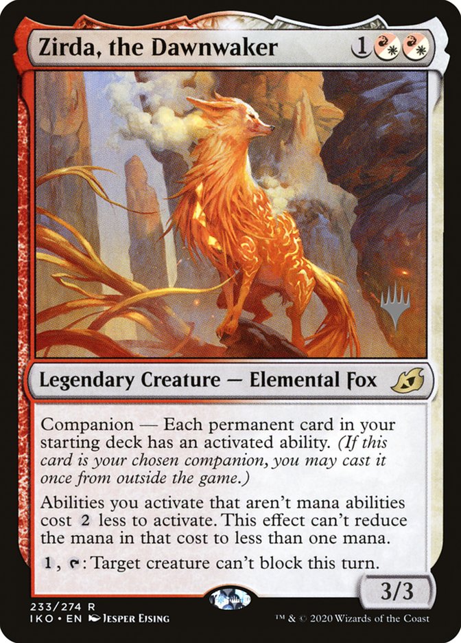 Zirda, the Dawnwaker (Promo Pack) [Ikoria: Lair of Behemoths Promos] | PLUS EV GAMES 