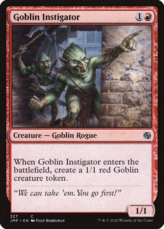 Goblin Instigator [Jumpstart] | PLUS EV GAMES 