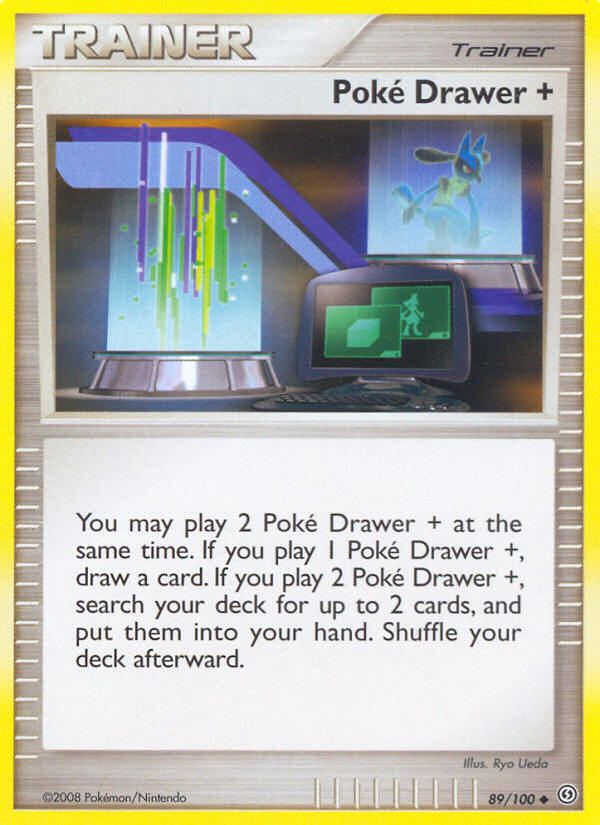Poke Drawer + (89/100) [Diamond & Pearl: Stormfront] | PLUS EV GAMES 