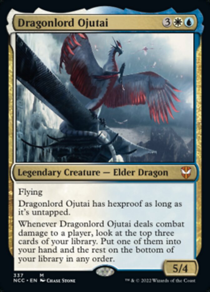 Dragonlord Ojutai [Streets of New Capenna Commander] | PLUS EV GAMES 