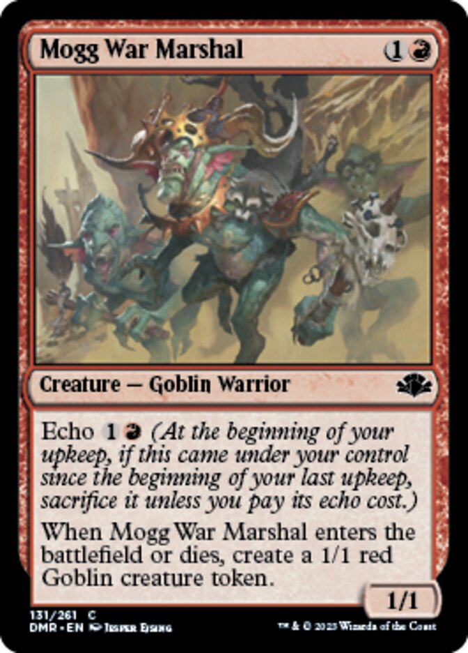 Mogg War Marshal [Dominaria Remastered] | PLUS EV GAMES 