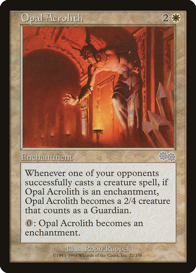 Opal Acrolith [Urza's Saga] | PLUS EV GAMES 