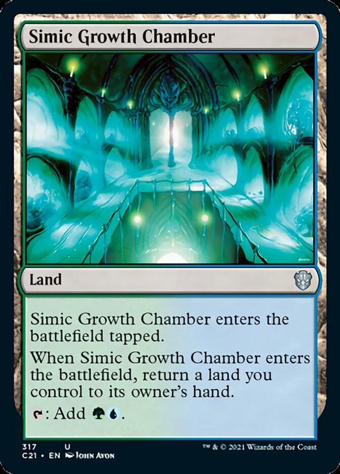 Simic Growth Chamber [Commander 2021] | PLUS EV GAMES 