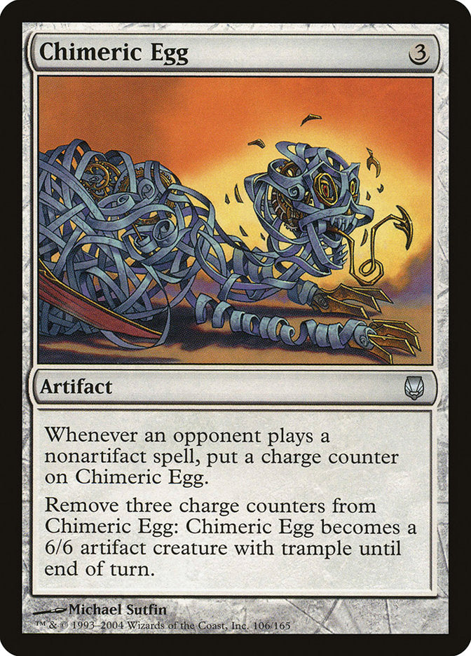 Chimeric Egg [Darksteel] | PLUS EV GAMES 
