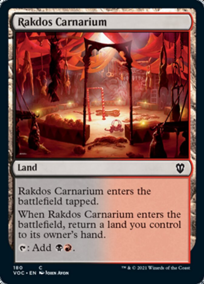 Rakdos Carnarium [Innistrad: Crimson Vow Commander] | PLUS EV GAMES 