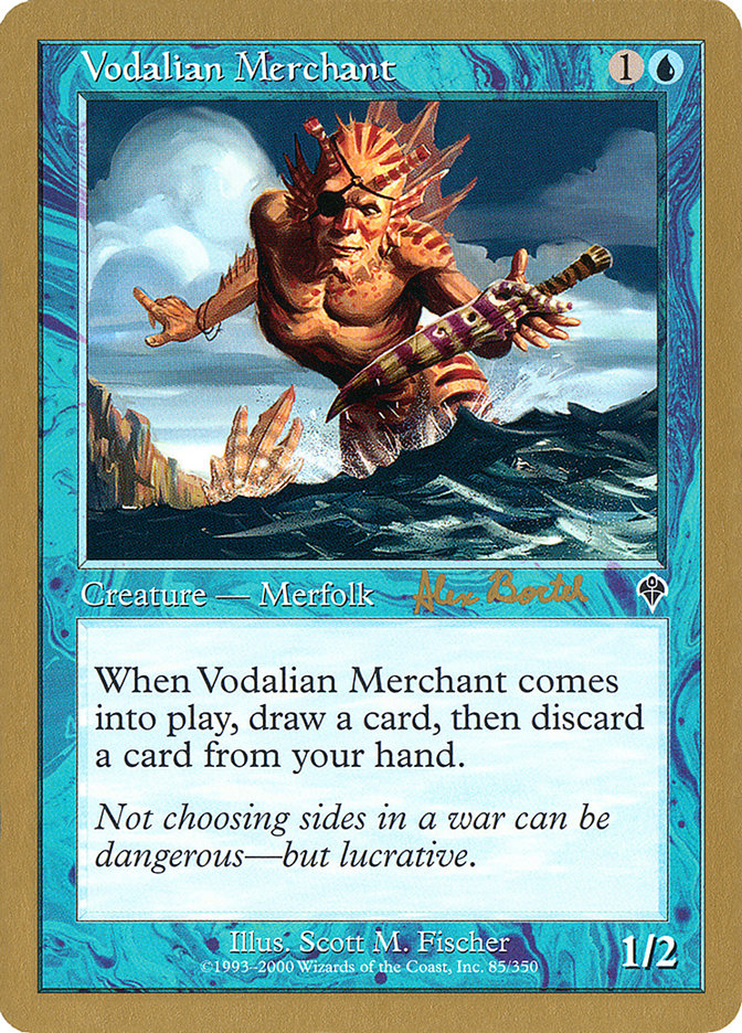 Vodalian Merchant (Alex Borteh) [World Championship Decks 2001] | PLUS EV GAMES 