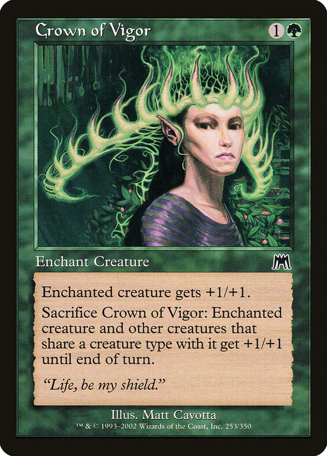 Crown of Vigor [Onslaught] | PLUS EV GAMES 