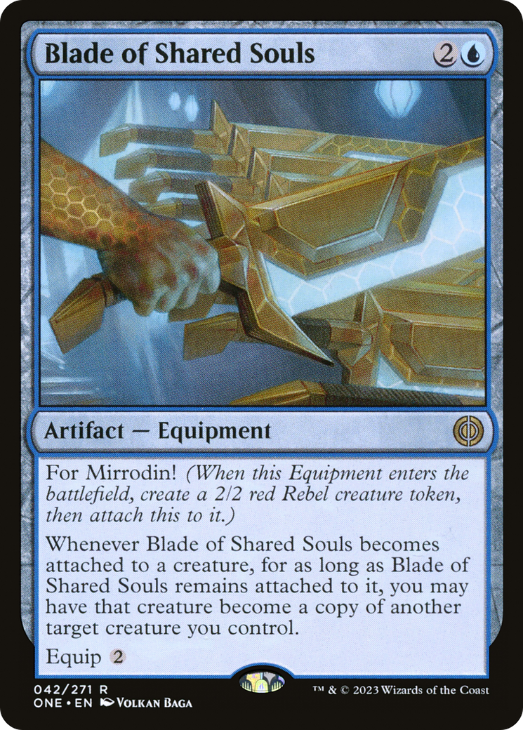 Blade of Shared Souls [Phyrexia: All Will Be One] | PLUS EV GAMES 