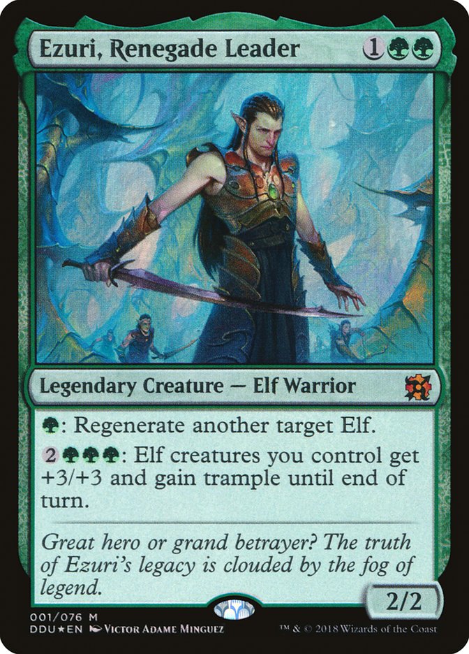 Ezuri, Renegade Leader [Duel Decks: Elves vs. Inventors] | PLUS EV GAMES 