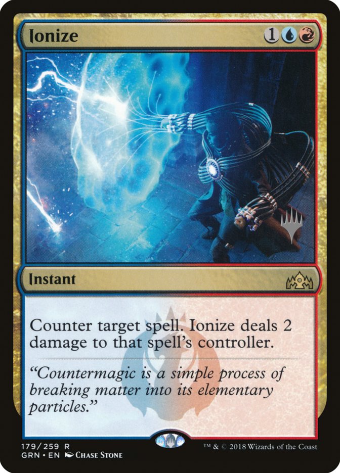 Ionize (Promo Pack) [Guilds of Ravnica Promos] | PLUS EV GAMES 