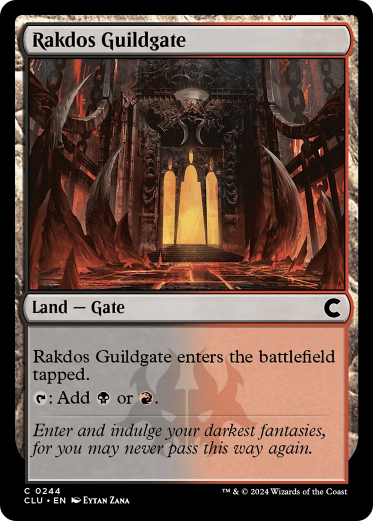 Rakdos Guildgate [Ravnica: Clue Edition] | PLUS EV GAMES 