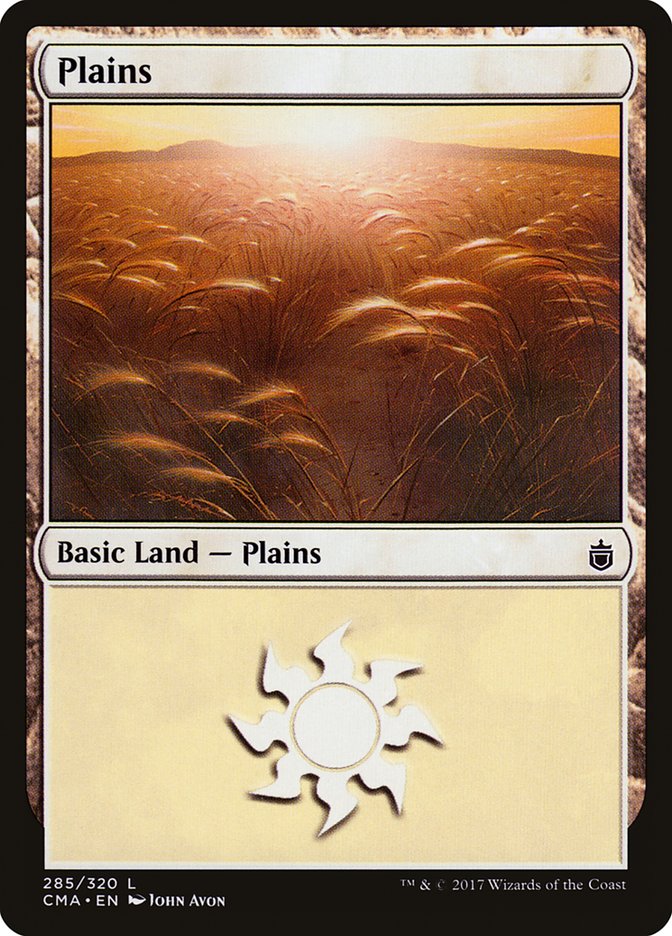 Plains (285) [Commander Anthology] | PLUS EV GAMES 