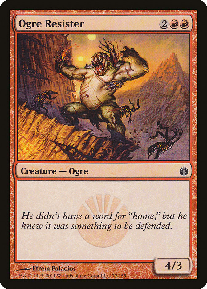 Ogre Resister [Mirrodin Besieged] | PLUS EV GAMES 