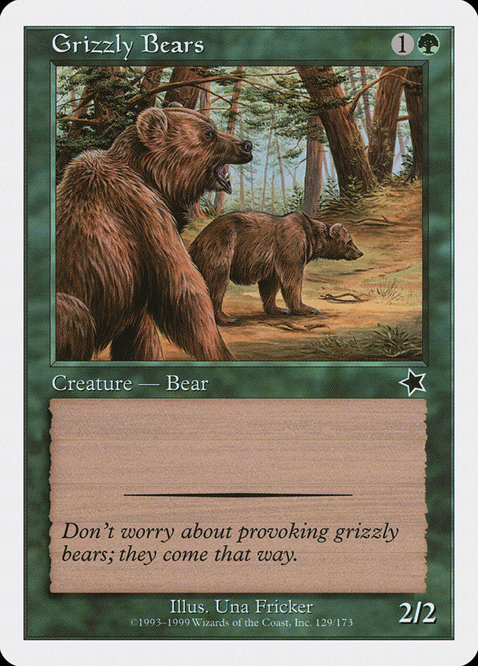 Grizzly Bears [Starter 1999] | PLUS EV GAMES 