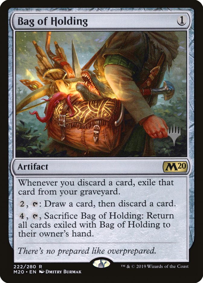 Bag of Holding (Promo Pack) [Core Set 2020 Promos] | PLUS EV GAMES 