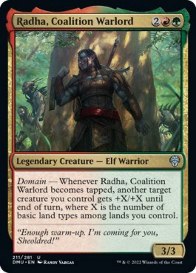 Radha, Coalition Warlord [Dominaria United] | PLUS EV GAMES 