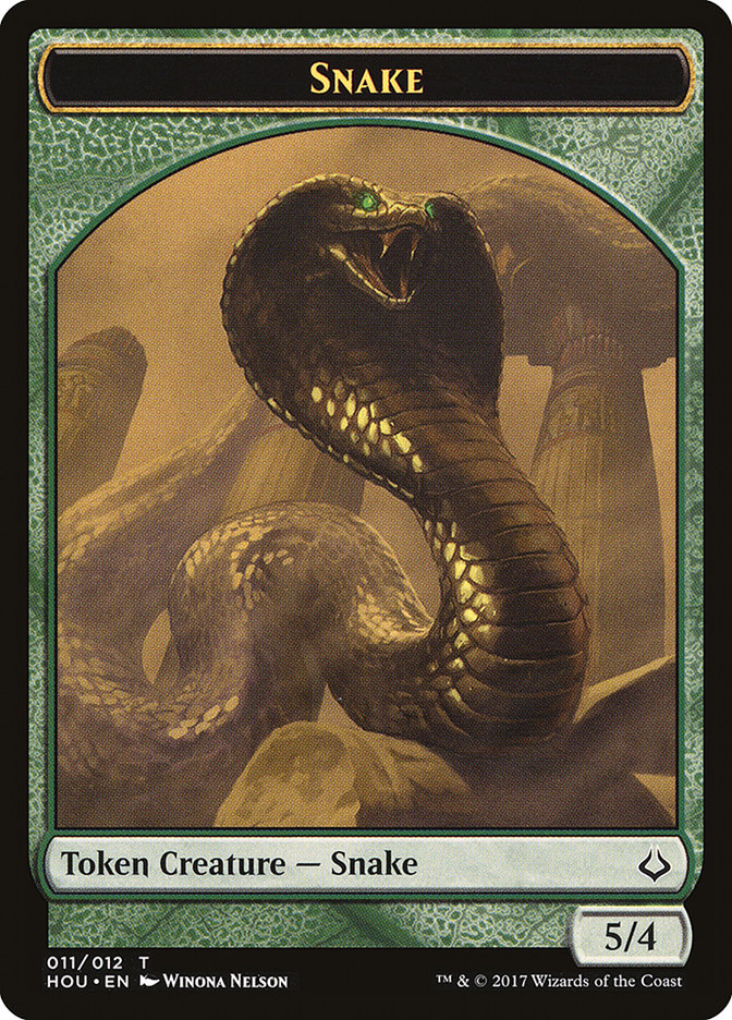 Snake [Hour of Devastation Tokens] | PLUS EV GAMES 