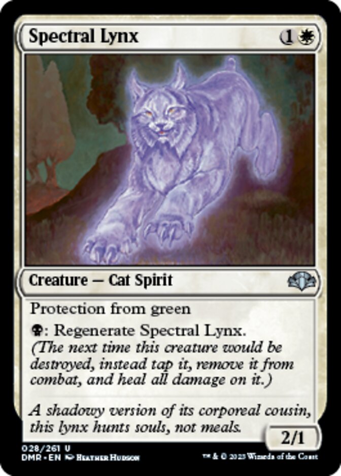 Spectral Lynx [Dominaria Remastered] | PLUS EV GAMES 