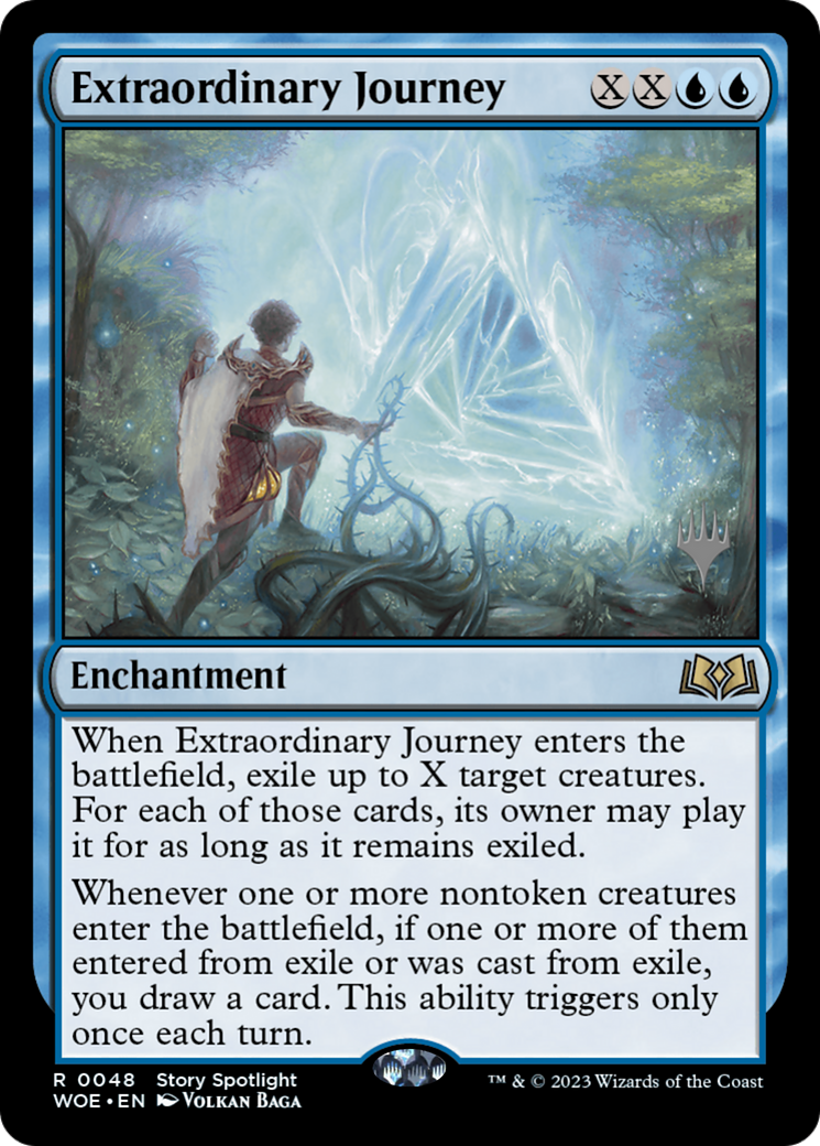 Extraordinary Journey (Promo Pack) [Wilds of Eldraine Promos] | PLUS EV GAMES 