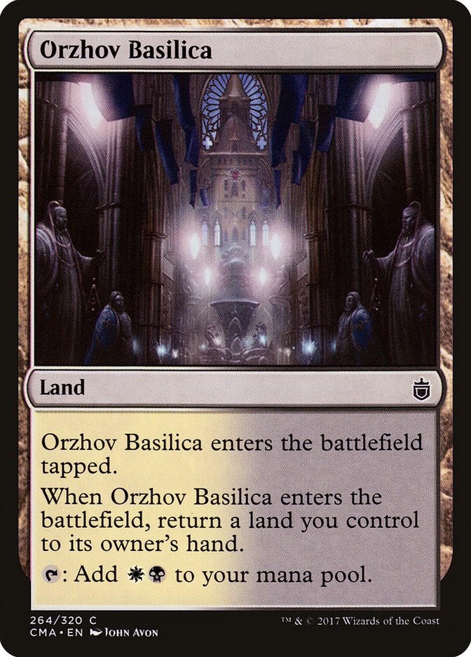 Orzhov Basilica [Commander Anthology] | PLUS EV GAMES 