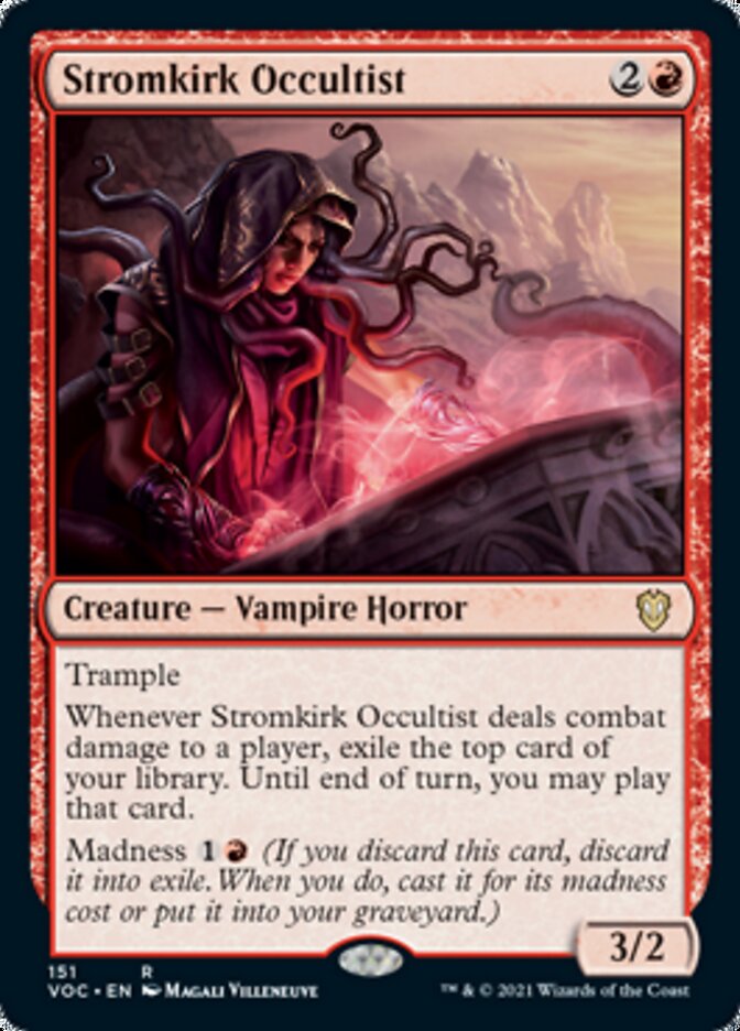 Stromkirk Occultist [Innistrad: Crimson Vow Commander] | PLUS EV GAMES 