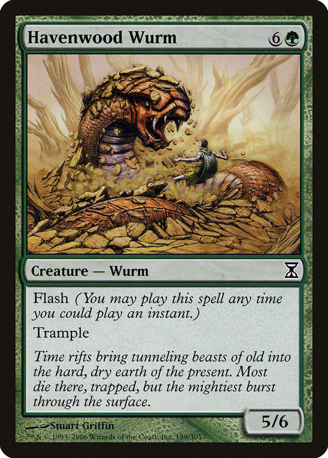 Havenwood Wurm [Time Spiral] | PLUS EV GAMES 