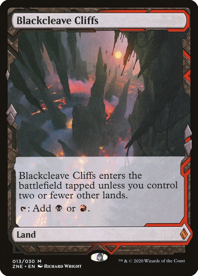 Blackcleave Cliffs (Expeditions) [Zendikar Rising Expeditions] | PLUS EV GAMES 