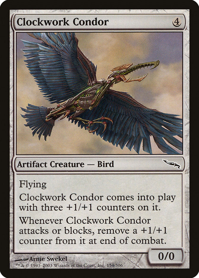 Clockwork Condor [Mirrodin] | PLUS EV GAMES 