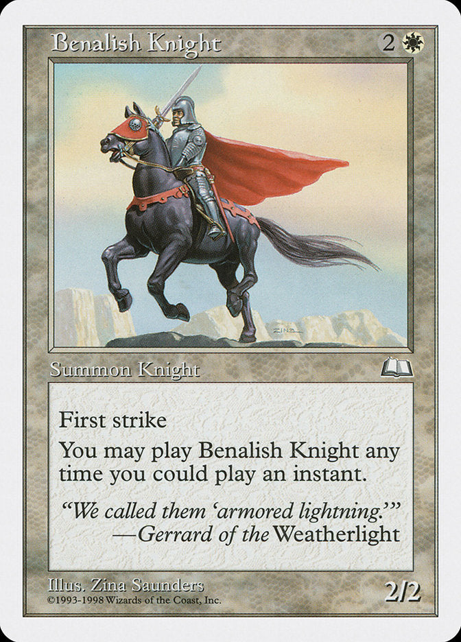 Benalish Knight [Anthologies] | PLUS EV GAMES 