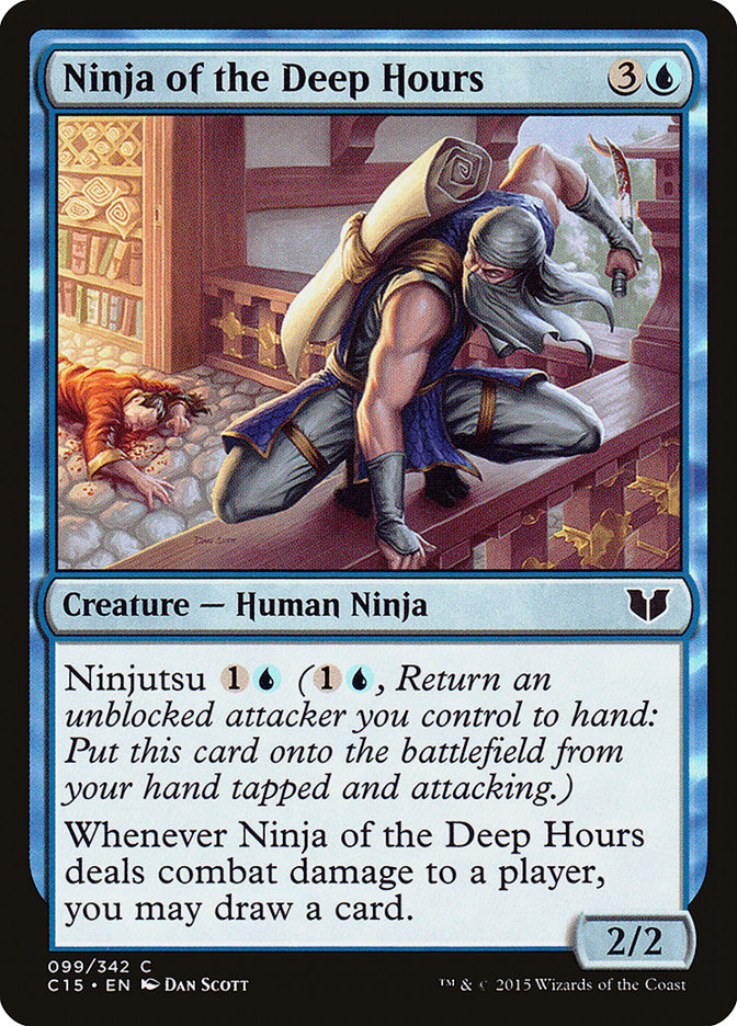 Ninja of the Deep Hours [Commander 2015] | PLUS EV GAMES 