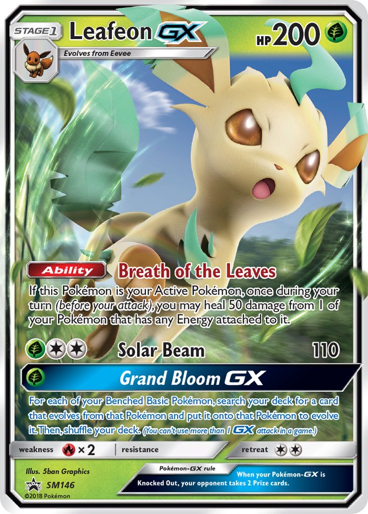 Leafeon-GX [SM Black Star Promos]