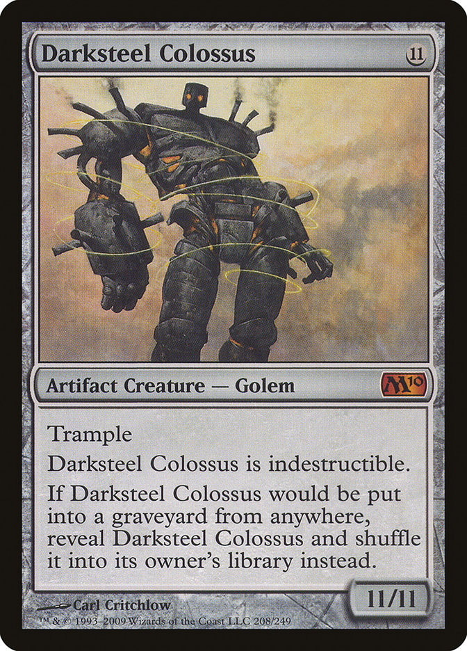 Darksteel Colossus [Magic 2010] | PLUS EV GAMES 